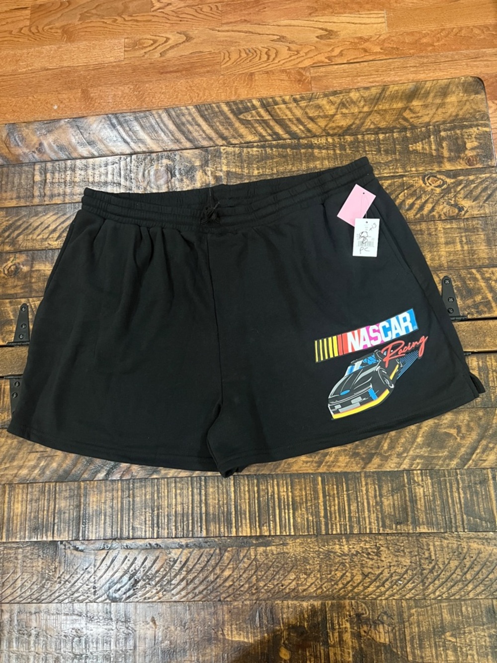 NASCAR Racing Black Women's Lounge Shorts